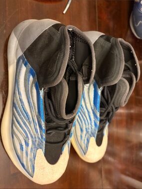 Yeezy Blue & Black Athletic Sneakers